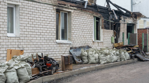 Professional Soot Cleanup technician working in Indian Rocks Beach, FL